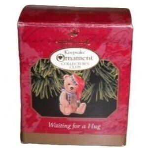 Hallmark Keepsake Ornament Waiting for a Hug Collector's Club 1999